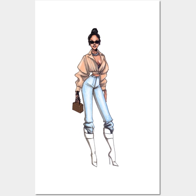 Rihanna Wall Art by armandmehidri